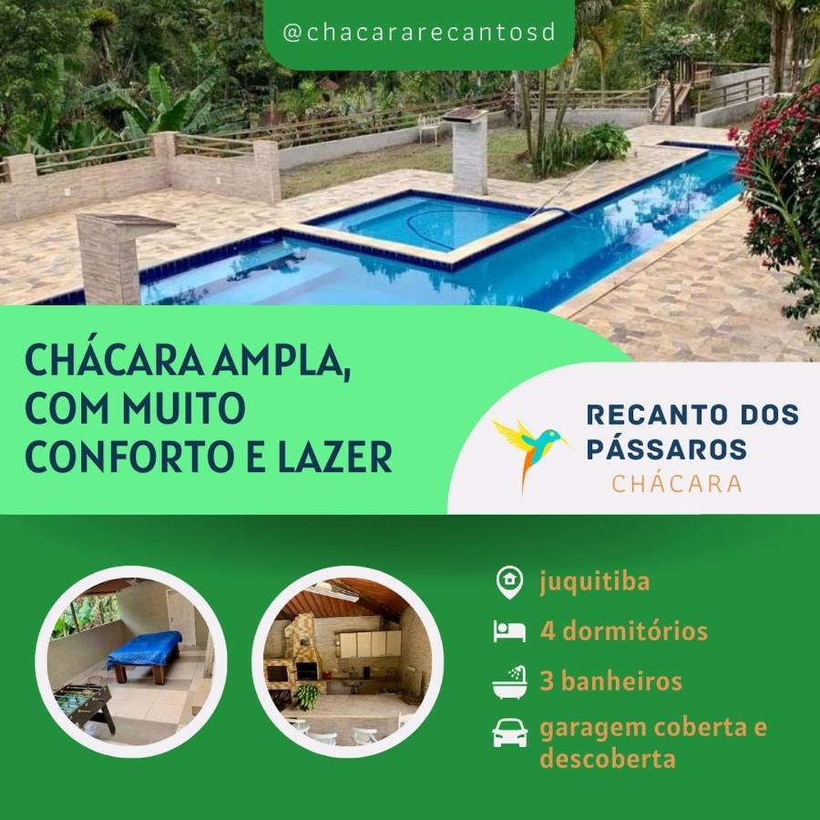 Chacara Recanto Dos Passaros Bairro das Rosas Exterior foto